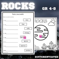 Rocks Worksheets Middle School Science - Etsy