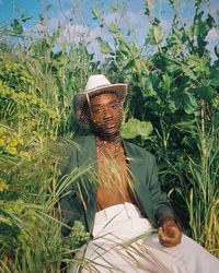 Cowboy with a veil #fashion #mensfashion #blackmensfashion
