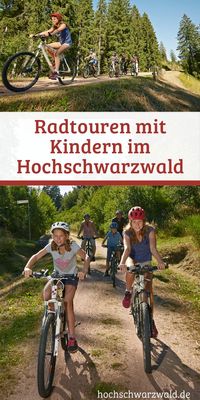 Entdecken Sie den Schwarzwald mit der ganzen Familie auf zwei Rädern. Auf kinderfreundlichen Radtouren können Jung und Alt die schöne Landschaft der Schwarzwälder Region genießen.
