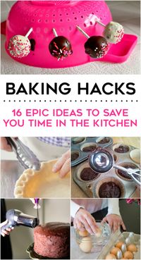 16 Epic Baking Hacks