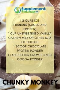 Delicious Chocolate Banana Protein Smoothie
