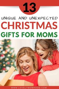 Looking for the best Christmas gifts for mom she will absolutely love? Here are 13 memorable and unexpected gifts for mom she will cherish for years to come. #gifts #giftideas #giftguides #giftsformoms #giftsforher