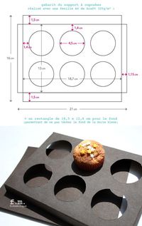Molde ninho para cupcake