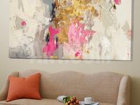 auf Leinwand Wandbild Poster Bilder Splendid Abstraktes Werk