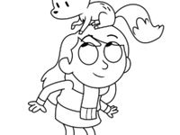10 HILDA COLORING PAGES ideas coloring pages printables kids color
