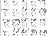 35 Reference: Faces ideas | face shapes, face, face shape hairstyles