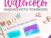 210 Watercolour pen ideas in 2022 | watercolor art, tombow brush ...