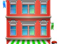 Adult Storefronts Coloring Page Adult Storefronts Coloring Page