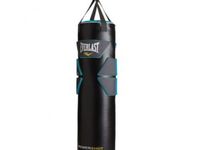 Joyibay Sac de Boxe Cuir cha/îne Suspendue Vide MMA Art Martial Boxe Formation Sac Lourd Sac de Frappe