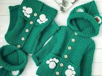 #47 Tejer patrón Bebé /& Niños pequeños Fair Isle Cochecito Set Size 16-22