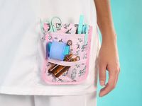 ULEEMARK 32 Bolsillos Bolsos De Almacenamiento De Tela De Algod/ón Calendario Notas Bolsa De Almacenamiento para Colgar En La Pared con N/úmero