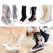Quotes Decor Comfortable High Top Canvas ShoesRadiant Sunshine Phrase Made with Cute Triangles Dots Ethnic Kitsch Love Artwork for Women Girls,US 5 Quotes Decor Comfortable High Top Canvas ShoesRadiant Sunshine Phrase Made with Cute Triangles Dots Ethnic Kitsch Love Artwork for Women Girls,US 5