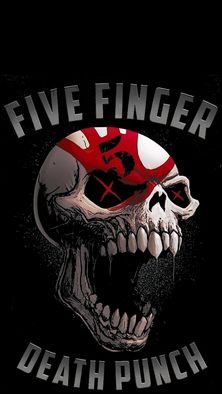 EMUG5F2 NEU & OVP Emaille Tasse Five Finger Death Punch 5FDP EMUG5F2 NEU & OVP Emaille Tasse Five Finger Death Punch 5FDP