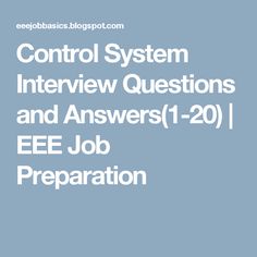 systems engineer interview questions