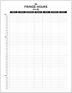 pin by mw on give it a try management weekly planner time daily hourly planner template