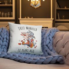 Skeleton Wedding anniversary 18 years ago Wedding Anniversary Gamer Couple Married 18 Years ago Throw Pillow 18x18 Multicolor Skeleton Wedding anniversary 18 years ago Wedding Anniversary Gamer Couple Married 18 Years ago Throw Pillow 18x18 Multicolor