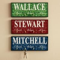 89 Best House Warming Gift Ideas Images On Pinterest In 2018 Personalized Fath Hope And Love Keyholder Housewarming Gifts Engagement