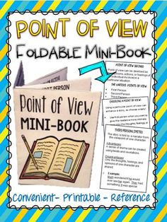 point of view foldable template