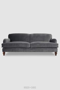 413 Best Furniture By Roger Chris Images In 2019 Back Sofa Basel Back English Roll Arm Sofa In Como Dark Grey Velvet Fabric Roger Chris