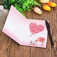 Tarjeta de felicitaci/ón amorosa de madera de nogal hecha a mano de Creawoo con caja tarjeta regalo /única La mejor idea de regalo para cumplea/ños San Valent/ín y aniversarios.