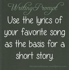 Favorite song essay