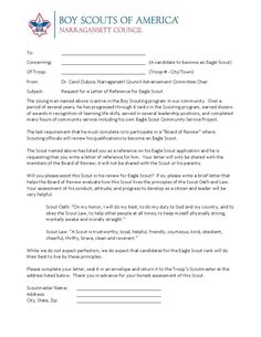 sample letter of recommendation for scholarship 29 bsa letter of recommendation form