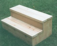 Build Wooden Exterior Steps Storage Step Stool Hot Tub Steps With Compartments