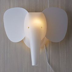 126 Best Elephant Inspiration Nursery Room Images On Pinterest In Elephant Zzzoolight Wall Sconce The Only Thing I Dont Like About This Is Cable Lampelephant Nurserysconces