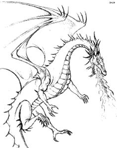 Chinese Dragon Coloring Pages