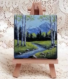 873 Best Painting Acrylics Mini Canvas Images In 2019 Paint 45 Artistic Miniature Painting Ideas