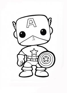 9 ides de Funko Pop coloriage funko pop dessin