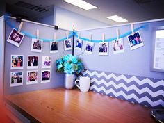 Office Cube Decor diy desk glam! give your cubicle, office, or work space a makeover Office Cube Decor diy desk glam! give your cubicle, office, or work space a makeover
