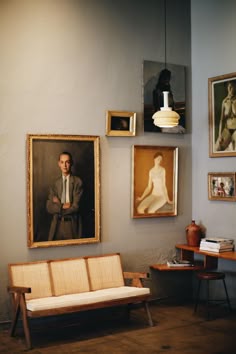 2729 Best Modern Home Decor Interior Design Images In 2019 Portrait Gallery Vintage Painted Portraits Make Interesting Wall Groupings Interior Styling Design