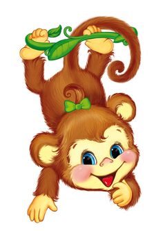 cute cartoon monkeys monkeys