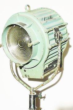 vintage film light industrial antique studio lamp mole richardson