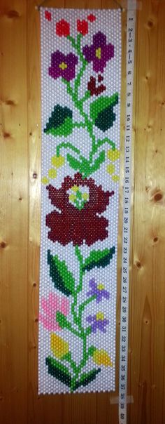 PRIZE FISH BEADED BANNER PDF PATTERN ONLY
