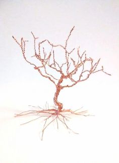 18 Best Earring Tree Images In 2018 Wire Trees Copper Crafts Mini Wire Tree Of Life Sculpture Earring