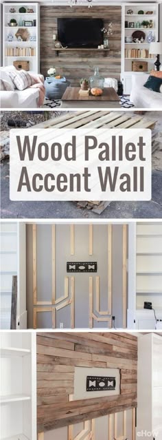 how to create a wood pallet accent wall | pallet accent wall, wood how to create a wood pallet accent wall | pallet accent wall, wood