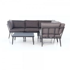 Lækkert stort barbord med 6 stole i polyrattan inkl. hynder. set ... Haveindretning billeder