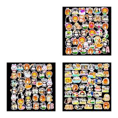 Cute Disney Tsum Tsum Kawaii Sticker Bomb Flakes Stationery DIY Decoration Diary