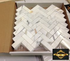 33 Best Calacatta Gold Italian Marble Images In 2018 Italian Marble Calacatta Gold 1x3 Herringbone Mosaic Tile Available In Hond And Polished 16 95