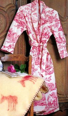 patron couture robe de chambre femme