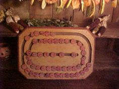 Antique Victorian 1886 Maze Letter Word Wooden Childs Board Game Antique Victorian 1886 Maze Letter Word Wooden Childs Board Game