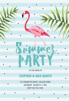 pool party invitation template word