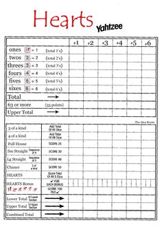 printable yardzee score card yardzee board lawn yahtzee score card