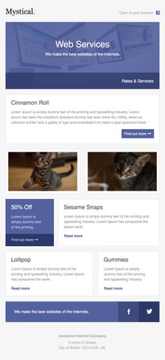 project newsletter template