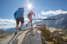 The sun shines brightest from the peaks of mountains.