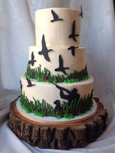 Air Brushed Camo Wedding Cakes Air Brushed Camo Wedding Cakes