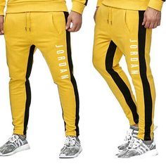 black and yellow jordan sweatsuit