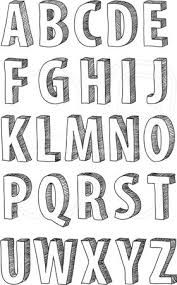 block lettering style